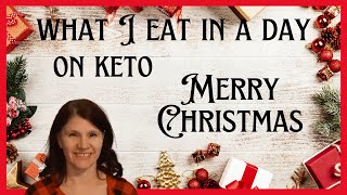 What I Eat In A Day on Keto Holiday Time ketolifestyle lowcarblifestyle ketobreakfast [upl. by Tezzil]