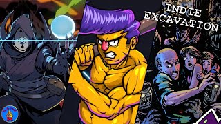 Indie Excavation No 2  Godstrike Ultra Space Battle Brawl My Night Job [upl. by Neehar]