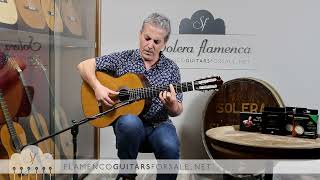 Pedro Muriel 2022 flamenco guitar for sale played by Pedro Javier González [upl. by Ailemac]