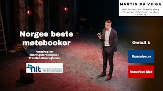 Martin Da Veiga  Hvordan bli en dyktig møtebooker og lykkes med møtebooking b2b [upl. by Cichocki569]