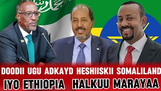 DOODII UGU ADKAYD HESHIISKII SOMALILAND IYO ETHIOPIA HALKUU MARAYAA [upl. by Vilberg]