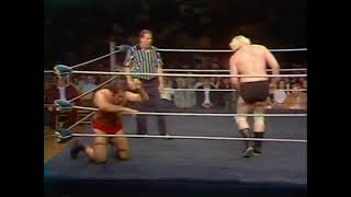 1980 TV Dominic Denucci vs Cowboy Bob Duncum [upl. by Demahum]