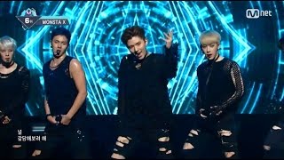 MONSTA X 「Stuck」（2016年8月11日放送「M COUNTDOWN」） [upl. by Euk]