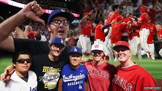 ANGELS LEAVE THE DODGERS AND SOFTBALL CREW SPEECHLESS  Kleschka Vlogs [upl. by Annairba]