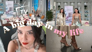 VLOG  LIVE στην τηλεόραση ❤️  Katerina Visseri [upl. by Fidela756]