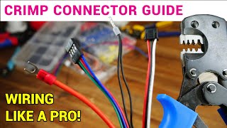 Guide to crimp connectors on 3D printers  Take your wiring to the next level [upl. by Gordan]