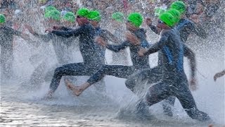 IRONMAN  Swim start  Départ de nage 2013 [upl. by Hutton]