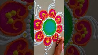 Simple Rangoli for festival [upl. by Nils]