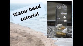 water bead vase tutorial [upl. by Schaab]