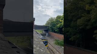 TPE 185185 arrives into Thornaby trainspotting railway train britishrail transpennineexpress [upl. by Eachern]