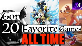 My Top 20 Favorite Games of All Time [upl. by Anitsyrhc]