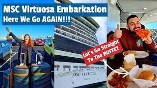 MSC Virtuosa Embarkation Day  2nd Time On This Ship amp Showing You The Embarkation Process [upl. by Drofnil373]