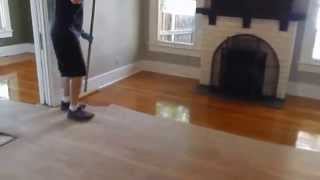 Wood Floor Refinishing Recoating Phoenix Arizona [upl. by Eneleoj]