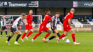 Highlights  Spennymoor Town 0 Brackley Town 1  Saturday 6th January 2024 [upl. by Atnoid112]