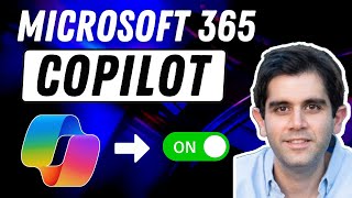 COPILOT for Microsoft 365  How to Enable amp Get Started [upl. by Arekahs]