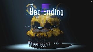 Five Nights at Freddys Dungeons 3 BAD ENDING [upl. by Stichter270]