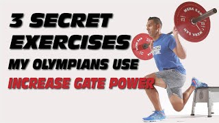 BMX Race Power  3 SECRET Exercises my Olympic Athletes use to Increase Power Out of The Gate [upl. by Niamert]