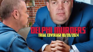 Delphi Murders Trial Coverage 10282024 [upl. by Quartus]