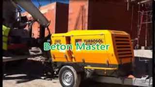 Beton Master pumping concrete [upl. by Weintrob]