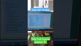 Tally Enabled GST Details easy Process ll [upl. by Hillari771]