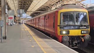 DB CargoRoyal Mail 325014 325013 325003 At Preston On 2662024 [upl. by Wes]