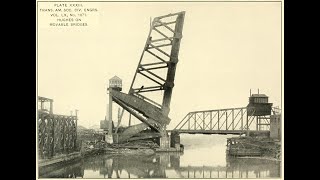 Chicagos Rarest Bridge Once Held a World Record Railroad Trains [upl. by Aeirdna]