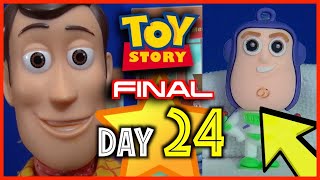 TOY STORY Final Advent Calendar DAY 24 Woody Buzz Lightyear Surprise Toys Review christmas 2023 [upl. by Niltiak641]