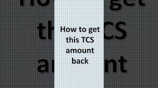 Tax on car purchase tcs incometax [upl. by Josepha]