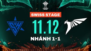 SUPER HEAVY vs TALON SUÝT SOÁT CHIẾN THẮNG  SWISS STAGE  NGÀY 1112  AIC 2024 [upl. by Hapte]