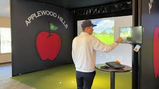 FIRST LOOK at Applewood Hills GC Simulators [upl. by Naltiak]