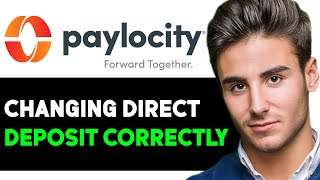 HOW TO CHANGE DIRECT DEPOSIT ON PAYLOCITY 2024 FULL GUIDE [upl. by Taryn796]