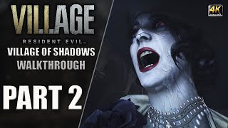 Resident Evil Village  Walkthrough Village of Shadows Part 2 quotCastle Dimitrescuquot [upl. by Enirac]