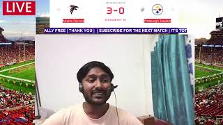 Steelers vs Falcons  NFL 2024  Pittsburgh Steelers v Atlanta Falcons Live Watch Along [upl. by Aeresed]