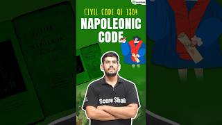 Napoleonic Code Explained  What is civil code of 1804 🤔  napoleon france shorts youtubeshorts [upl. by Anayhd]