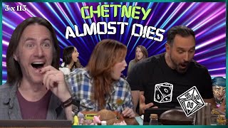 Chetney ALMOST Dies Critical Role Campaign 3  Episode 113 [upl. by Ernestine]