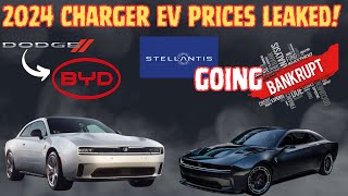 Shocking News Dodge Charger Ev Pricing Revealed Is Byd Buying Dodge Stellantis Facing Bankruptcy [upl. by Eislel232]