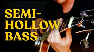 Why you cant go wrong with a Semihollow Bass [upl. by French]