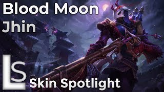 Blood Moon Jhin  Skin Spotlight  Blood Moon  League of Legends  Patch 10221 [upl. by Allie]