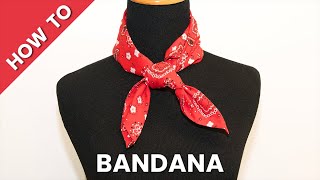 How to Make a Bandana [upl. by Sairu]