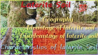 What Is Laterite Soil Advantage Disadvantage Of Laterite Soilcbse ncert icse geography shajila [upl. by Will591]