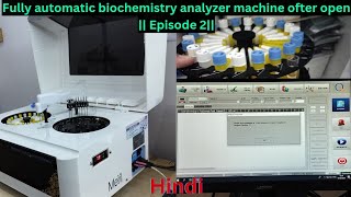 Fully automatic biochemistry analyzer machine ofter open Episode 2 biochemistry analyzer machine [upl. by Spiegelman]