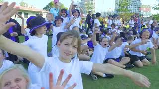 Broadbeach State School  Crazy Colour Day [upl. by Khalin677]