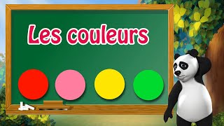 Apprendre les couleurs en français  Maternelle [upl. by Barnet]