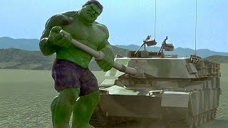 Hulk vs Tanks  Hulk Smash Scene  Hulk 2003 Movie CLIP HD [upl. by Socrates307]