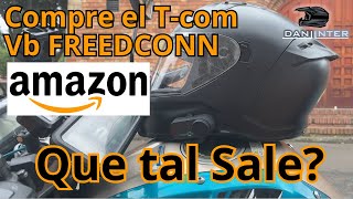 Intercomunicador Freedconn Tcom Vb quotLo compre en Amazonquot [upl. by Aitekram672]