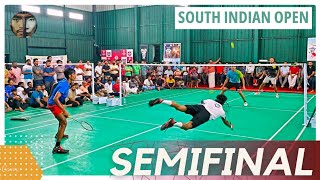 SHIJASHARI VS AMBILIATHUL SOUTH INDIAN OPEN BADMINTON TOURNAMENT 2024 [upl. by Olnek]