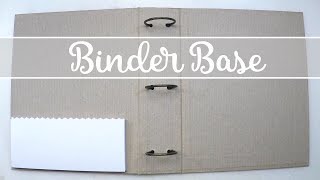 Binder Base  How to create it [upl. by Ailgna872]