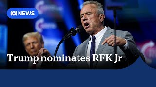 Robert F Kennedy Jr nominated to lead US federal health agency  ABC NEWS [upl. by Pfister]