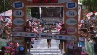 Erika Csomor wins 2013 Ironman Klagenfurt [upl. by Erin]