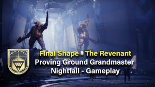 Proving Grounds Grandmaster Nightfall  Revenant Season  Destiny 2 [upl. by Bary]